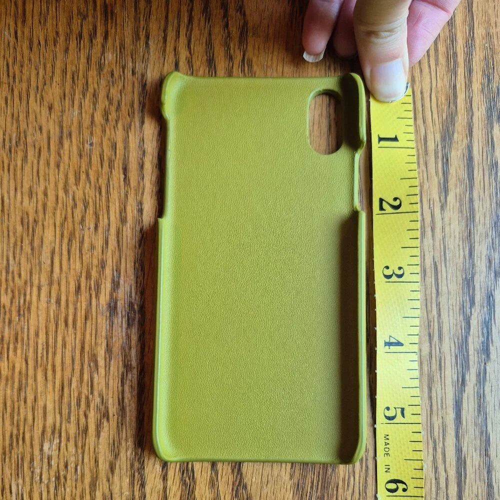 NIB Bottega Veneta Intrecciato Leather iPhone X Case in Chamomile